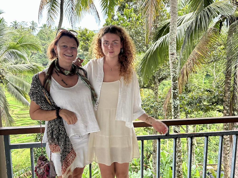 Eva Senges und Verena Peipe, Bali